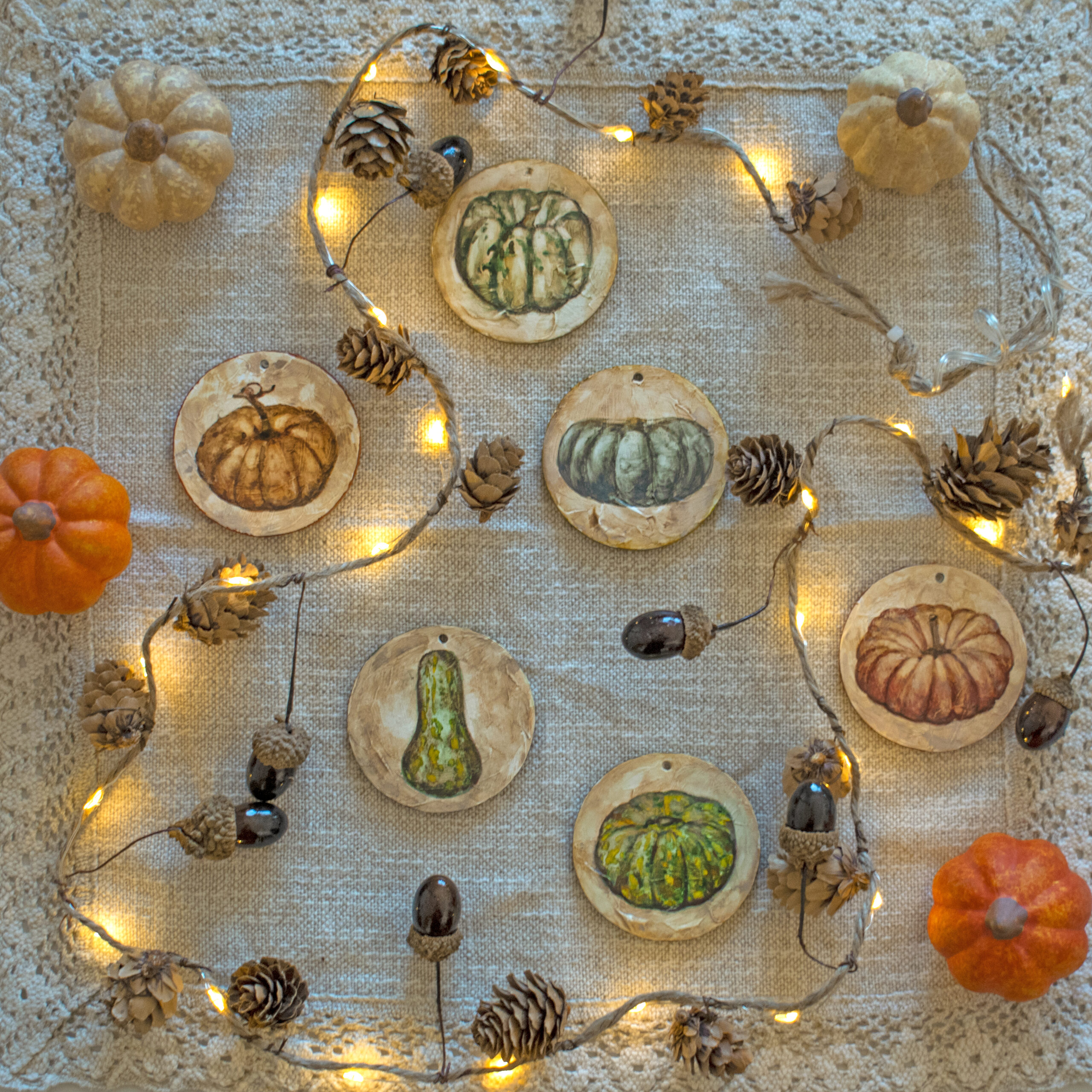 Pumpkin Decoration Set
