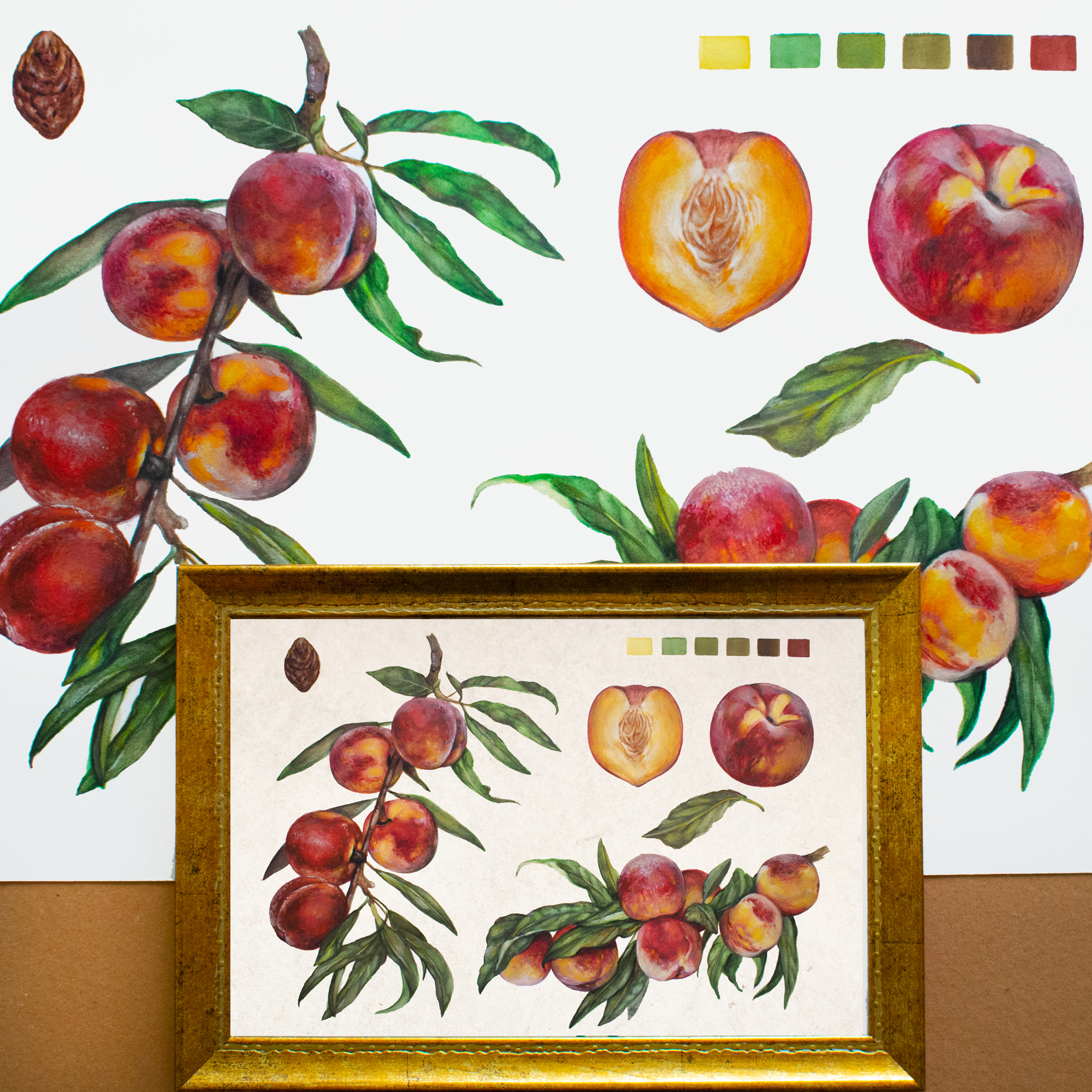 Peaches-Limited Edition Print